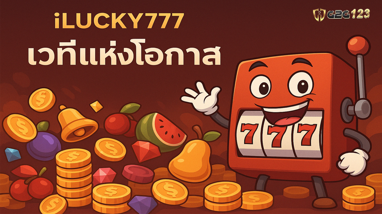 รับโอกาสรวยและใหม่ที่ไม่ควรมองข้าม เพราะ ILucky777 เป็น “เวทีแห่งโอกาส” สำหรับทุกคนที่อยากเริ่มต้นสร้างรายได้แม้ไม่มีประสบการณ์มาก่อน