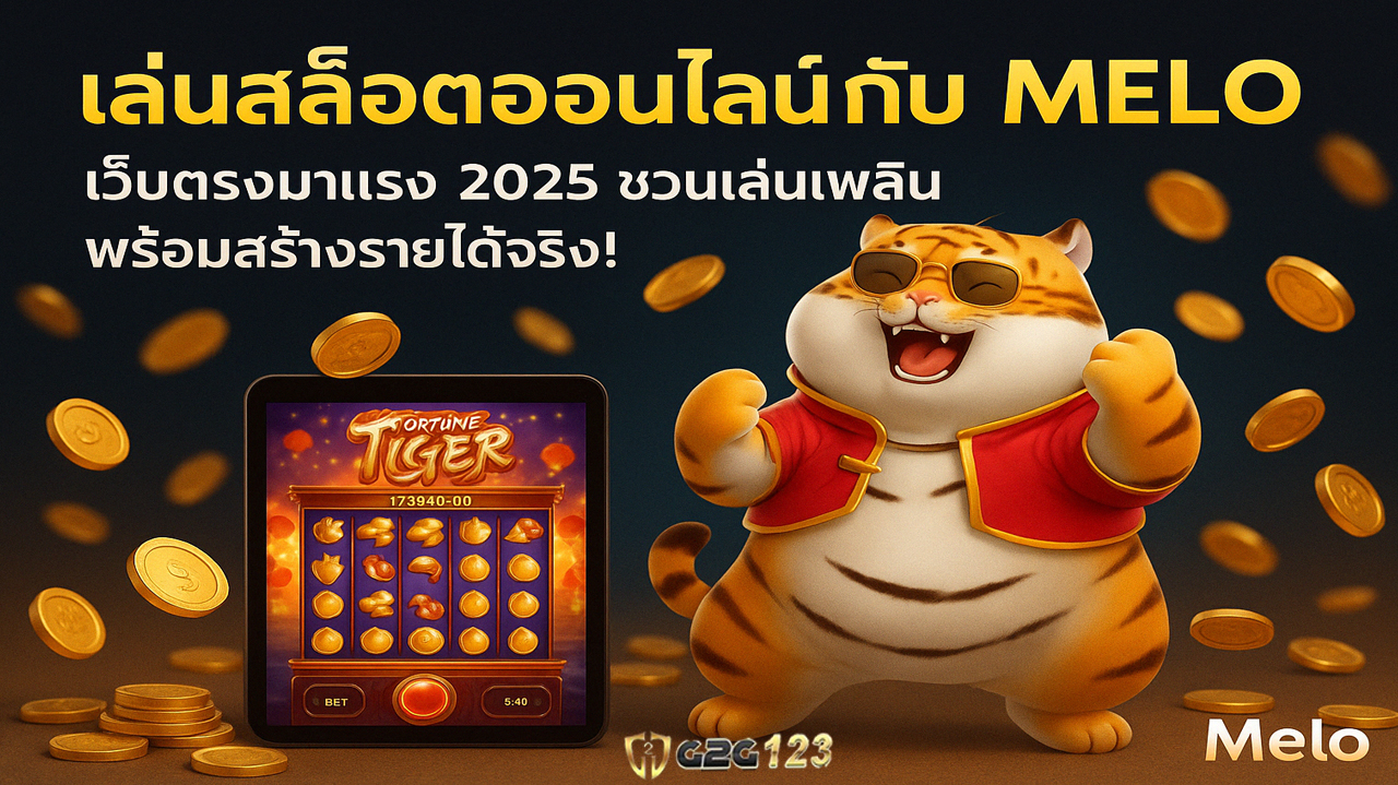 ปี 2025 เปลี่ยนจากผู้เล่นธรรมดาให้กลายเป็นนักลงทุนผ่านโลกสล็อตออนไลน์ Melo777 คำตอบที่คุณไม่ควรมองข้าม เว็บที่ไว้ใจได้ เล่นง่าย ไม่ยุ่งยาก