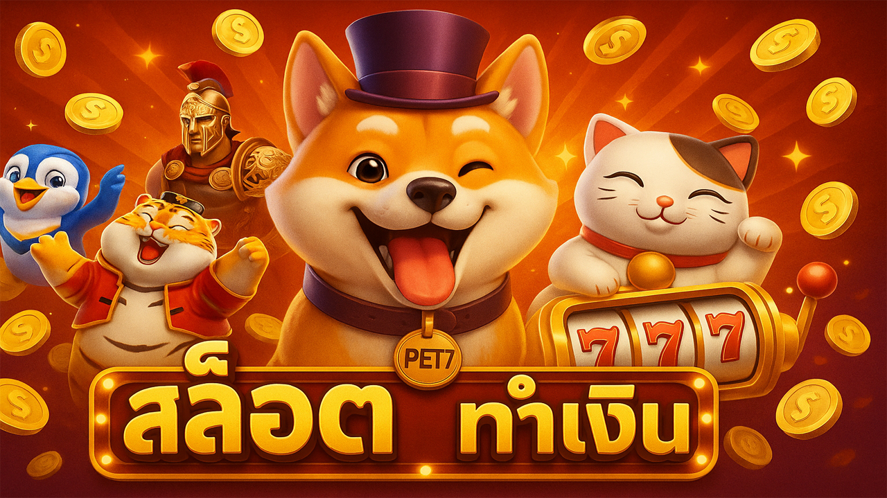 เริ่มต้นเส้นทางการลุ้นโชคของคุณกับ Pet7 วันนี้ แล้วคุณจะเข้าใจว่า "การเล่นสล็อตออนไลน์" ไม่ใช่แค่เรื่องของดวง แล้วมาคว้าแจ็คพอตไปด้วยกัน
