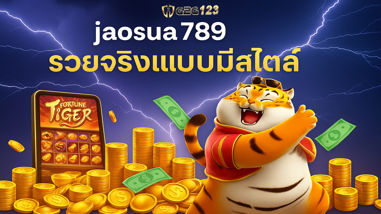 อย่าให้คนอื่นรวยก่อนคุณ โอกาสดีๆกำลังเกิดขึ้นกับผู้เล่นหลายพันคนที่รู้จักกับ jaosua789 เส้นทางแห่งการสร้างรายได้แบบสายฟ้าแลบที่ไม่ต้องรอ