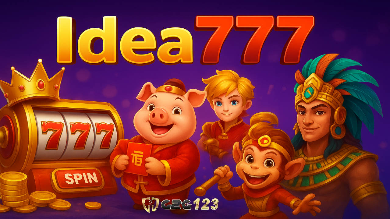 เปลี่ยนเวลาว่างให้เป็นรายได้ง่าย ๆ กับเว็บสล็อต Idea777 เว็บตรงเล่นง่าย โบนัสแตกทุกวัน ปั่นสนุก ลุ้นจริง ได้เงินจริง สมัครเลยที่ Idea777