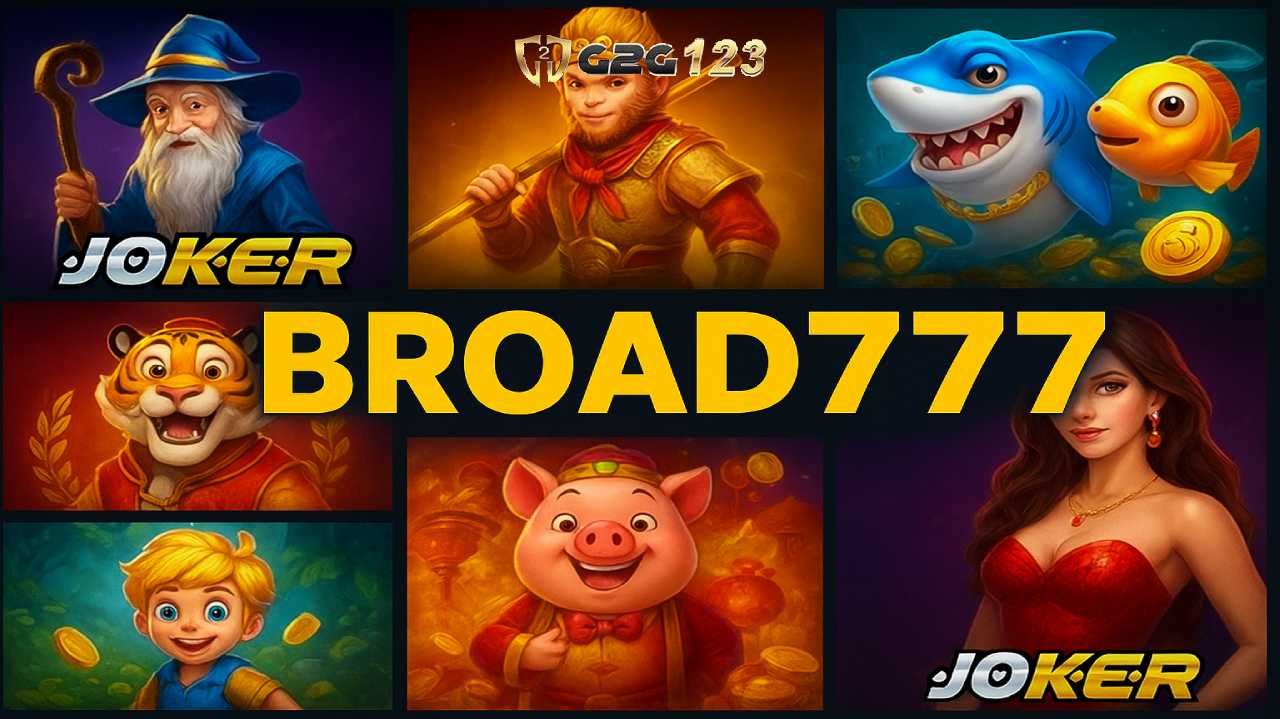 พร้อมพาคุณเปิดประตูสู่รายได้เสริมง่าย ๆ แค่ปั่นสล็อตบน Broad777 เว็บสล็อตที่ให้ทั้งความสนุกและเงินเข้ากระเป๋าทุกวันแบบไม่มีหยุด